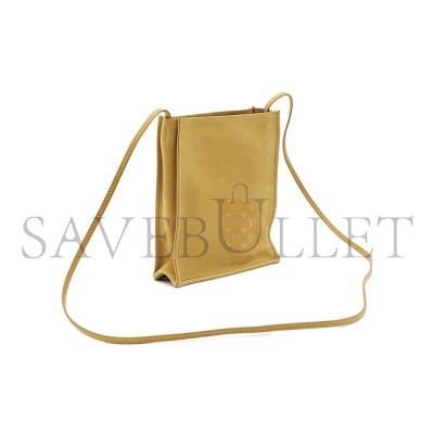 THE ROW RECTANGULAR SHOULDER BAG IN NUDE (17*14*7cm) THE ROW RECTANGULAR SHOULDER BAG IN NUDE (17*14*7cm)